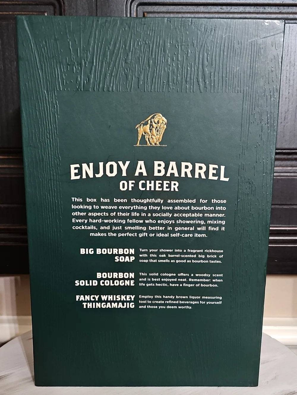 Duke Cannon The Bourbon Barrel Buffalo Trace Men's Gift Set, NIB